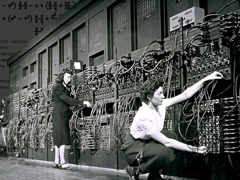 ENIAC Bilgisayar. Bilgisayarı kim buldu?